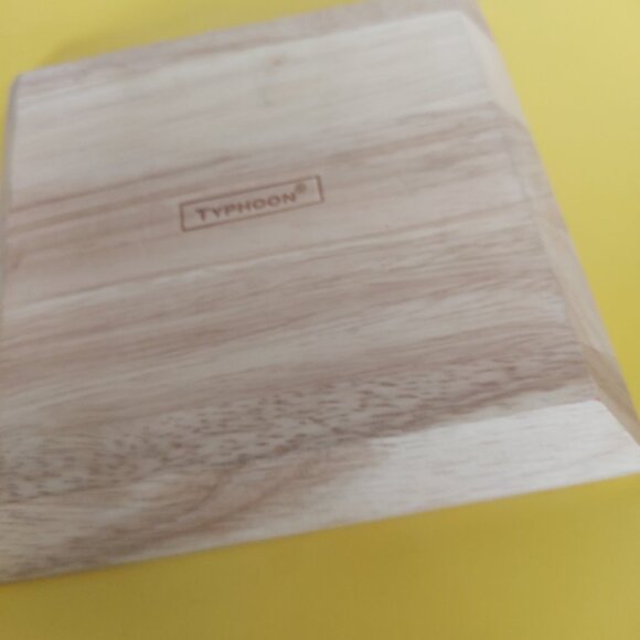 Typhoon Two Handle Double Stainless Steel Blade Herb Cutter wood cutting board - Picture 4 of 7